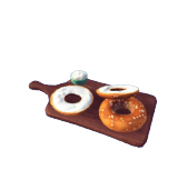 Buy Dreamlight Valley Items Cream Cheese Bagel